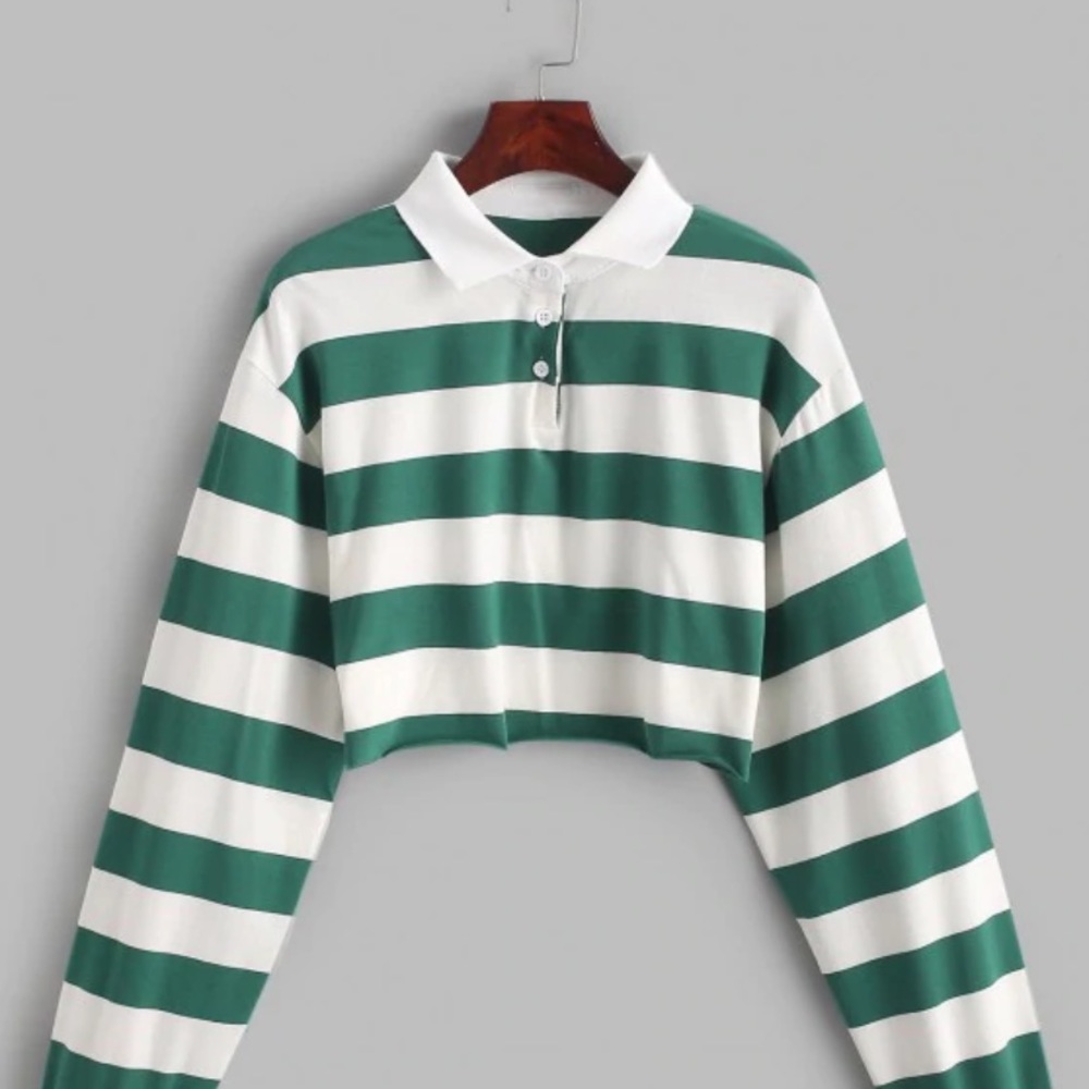 Long Sleeve Crop Top